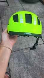 Fietshelm albus maat m. Met verlichting, Fietsen en Brommers, Fietsaccessoires | Fietshelmen, M, Ophalen of Verzenden, Zo goed als nieuw