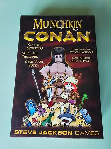 Munchkin Conan - Zo goed als nieuw! beschikbaar voor biedingen