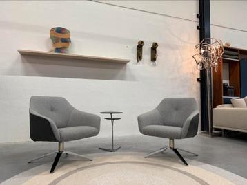 2 Nieuw De Sede 278 01 Draaifauteuil Grijs design stoel DS beschikbaar voor biedingen