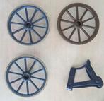 Playmobil onderdelen wielen koets wagen, Ophalen of Verzenden, Gebruikt, Los playmobil