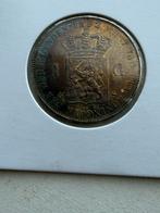 Schitterende gulden 1892 Wilhelmina, 1 gulden, Zilver, Ophalen of Verzenden, Koningin Wilhelmina