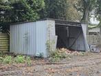 GRATIS kapschuur ijzer loods schuurtje, Tuin en Terras, Gebruikt, Schuur, Ophalen of Verzenden, Zonder ramen