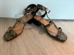Groene sandalen maat 38, Ophalen of Verzenden, Gedragen, Groen, Sandalen of Muiltjes