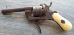 Antieke Pistool Revolver Penvuur Zwartkruit Mogelijk Luiks, Nvt., Overige gebieden, Overige typen, Overige soorten