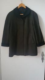 Mooi winterjas, maat 40, bruin met zwarte col en manchetten, Kleding | Dames, Jassen | Winter, Ophalen of Verzenden, Nieuw, Maat 38/40 (M)