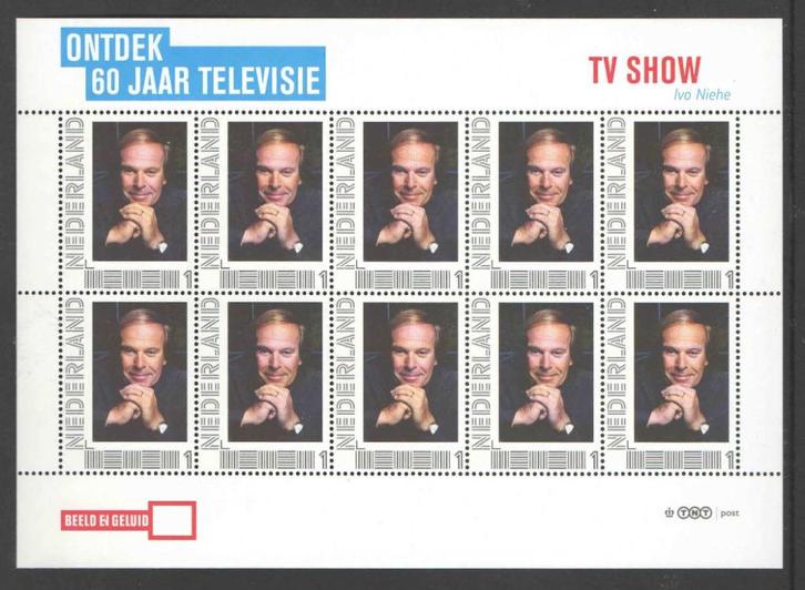 Postzegels Ontdek 60 jaar Televisie: TV Show, Postzegels en Munten, Postzegels | Nederland, Postfris, Na 1940, Ophalen of Verzenden