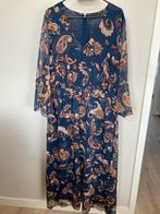 Nieuw!  Blauwe gevoerde Jurk met Paisley Print - Maat 44, Blauw, Maat 42/44 (L), Nieuw, Ophalen of Verzenden