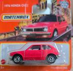 Honda Civic 1976 CVCC Matchbox, Ophalen of Verzenden, Nieuw, Auto