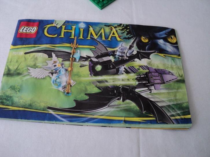 LEGO CHIMA nr 70128 BRAPTOR'SWING STRIKER, Kinderen en Baby's, Speelgoed | Duplo en Lego, Gebruikt, Lego, Complete set, Ophalen of Verzenden