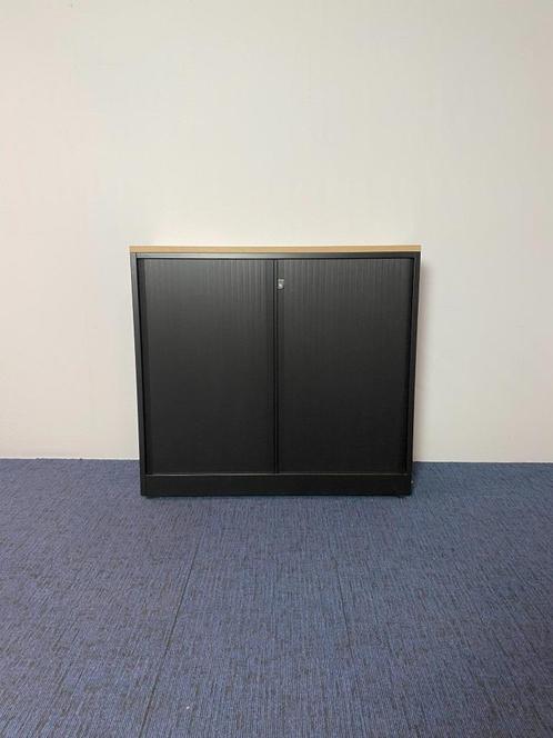34 x Roldeurkast Ahrend, nieuw zwart gespoten, 105 x 120 cm., Huis en Inrichting, Bureaus, Gebruikt, Ophalen