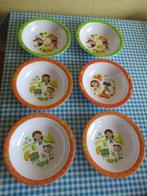 Kinderschaaltjes 6x - Blue Band, Huis en Inrichting, Keuken | Servies, Overige materialen, Ophalen of Verzenden, Overige stijlen
