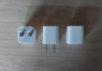 3 Apple iPhone USB-adapters (VS) - USB-A, Ophalen of Verzenden, Gebruikt, Apple iPhone