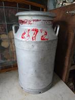 Oude aluminium melkbus, Ophalen of Verzenden, Gebruikt