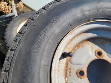 
1 x 5.00 Z 10 inch steek 115 x c.a 83 mm naaf met goede  beschikbaar voor biedingen
