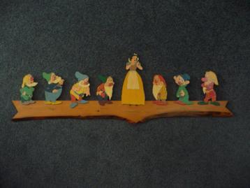 Kinderkamerdecoratie- Sneeuwwitje en de 7 dwergen - beschikbaar voor biedingen