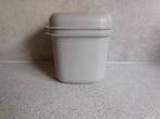 Tupperware IJsblokjes emmer 15x15x15 cm. Dubbelwandig Grijs, Ophalen of Verzenden, Zo goed als nieuw, Overige typen