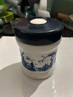Vintage Opbergbakje met Delfts Blauw Motief, Ophalen of Verzenden