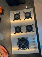 ATAG kookplaat 5 pits met wokbrander, Witgoed en Apparatuur, 5 kookzones of meer, Inductie, Gebruikt, Ophalen of Verzenden