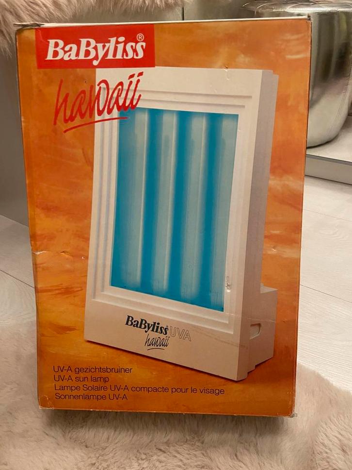 NIEUW BaByliss UVA Hawaii gezichtsbruiner met verpakking, Witgoed en Apparatuur, Zonnebanken en Gezichtsbruiners, Nieuw, Gezichtsbruiner