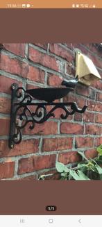 Muur Vogelbad Vogel Voederschaal Gietijzer Nieuw, Tuin en Terras, Ophalen of Verzenden, Nieuw