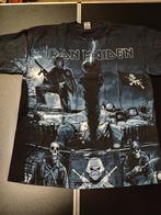 metal shirt: Iron Maiden- Matter of life...ALLOVER.....wk02, Kleding | Heren, Verzenden, Zo goed als nieuw, Maat 56/58 (XL), Zwart