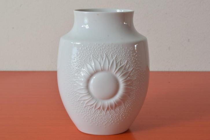 Retro vintage porseleinen AK Kaiser Op Art vaas, Antiek en Kunst, Antiek | Vazen, Ophalen of Verzenden