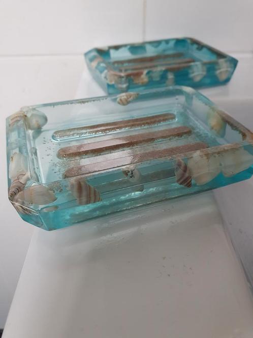 EPOXYHARS ZEEPBAKJESS HANDGEMAAKT!, Antiek en Kunst, Kunst | Designobjecten, Ophalen of Verzenden