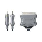 Bandridge Video kabel adapter AV Scart Connector, Ophalen of Verzenden, 5 tot 10 meter, Componentkabel