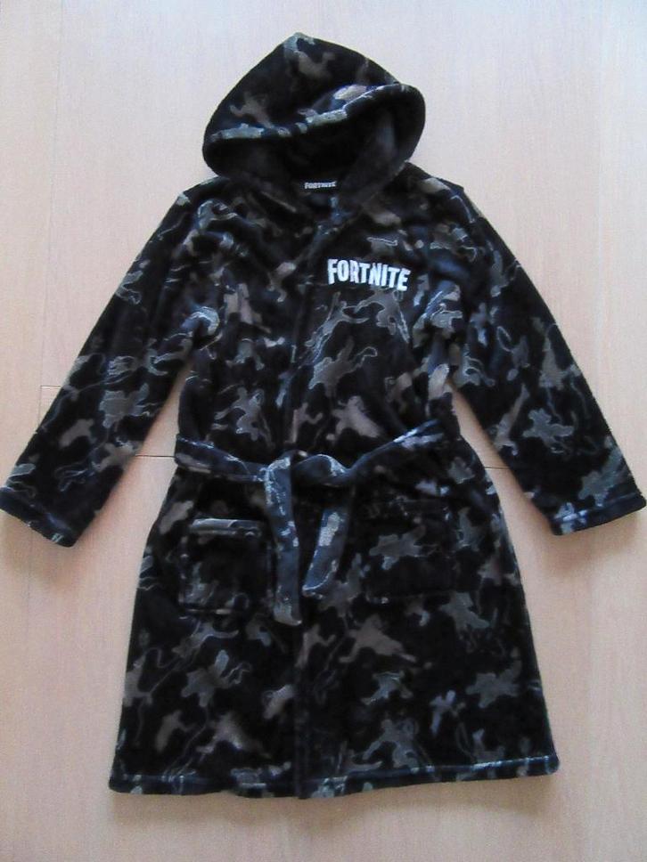 Fleece Fortnite badjas NIEUW maat 146/152, 11-12 jaar, Kinderen en Baby's, Kinderkleding | Maat 146, Nieuw, Jongen, Nacht- of Onderkleding