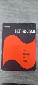 Het fascisme  van mussolini tot hitler, Ophalen of Verzenden, Gebruikt