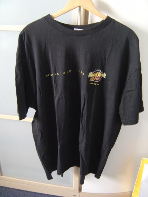 30 years Hard rock cafe zwarte t-shirt Bangkok XL, Ophalen of Verzenden, Zo goed als nieuw, Kleding
