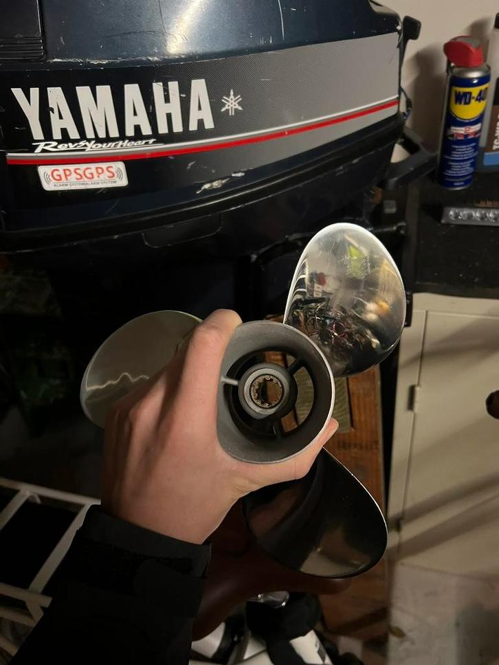 13pitch prop, Watersport en Boten, Accessoires en Onderhoud, Zo goed als nieuw, Motor en Techniek, Ophalen of Verzenden