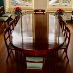 coulissentafel uitschuiftafel met 7 tussenbladen, Ophalen