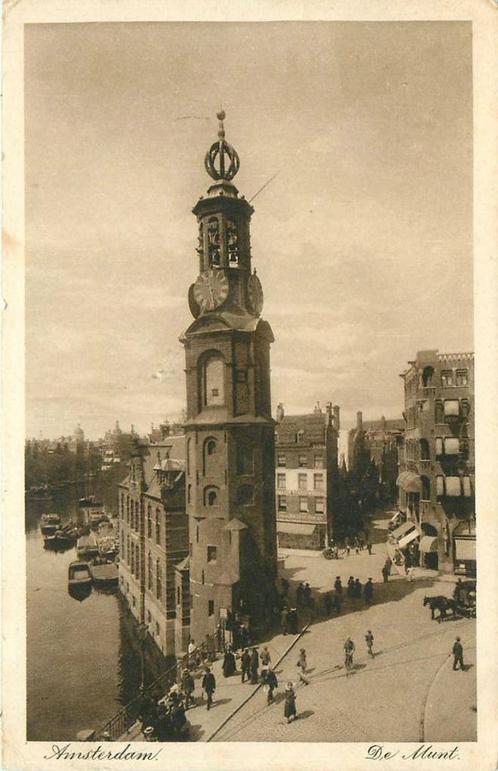 (388-285-011) Amsterdam de Munt, Verzamelen, Ansichtkaarten | Nederland, Noord-Holland, Verzenden