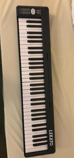 LEKATO 61 toetsen opvouwbaar keyboard, Muziek en Instrumenten, Keyboards, Overige merken, 61 toetsen, Aanslaggevoelig, Ophalen of Verzenden