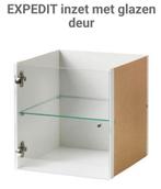 Expedit inzet met glazen deur IKEA, Huis en Inrichting, Ophalen, Nieuw