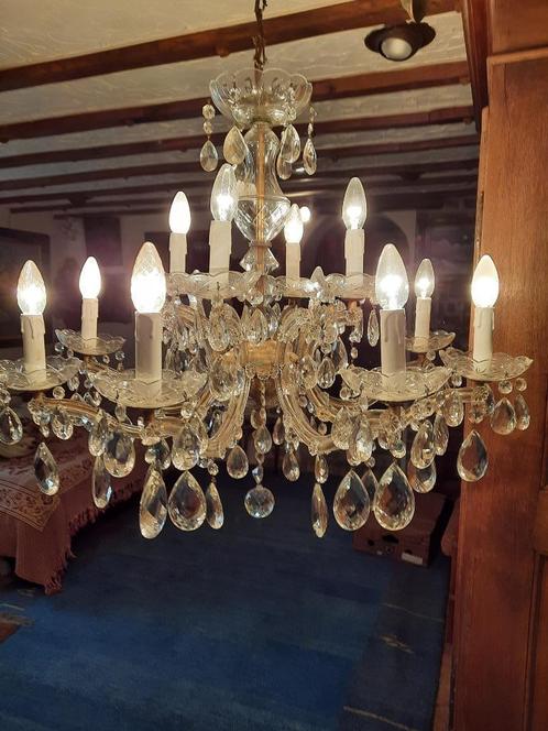 Exclusieve kroonluchter, Huis en Inrichting, Lampen | Kroonluchters, Zo goed als nieuw, Ophalen