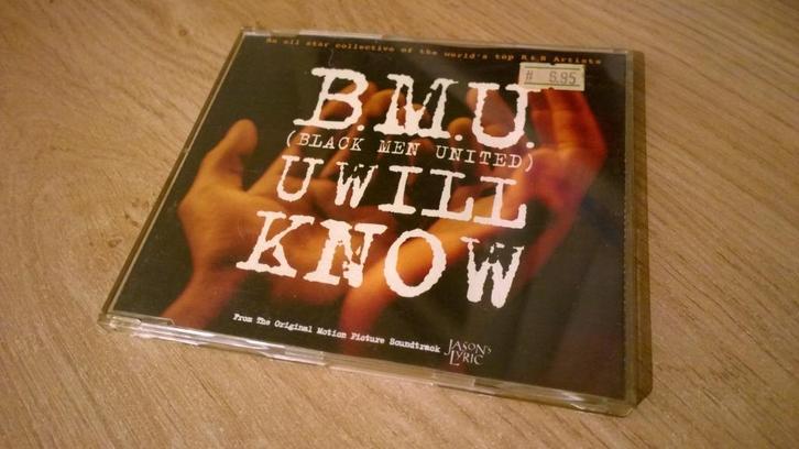 B.M.U. ‎– U Will Know, Cd's en Dvd's, Cd's | R&B en Soul, Gebruikt, R&B, 1980 tot 2000, Ophalen