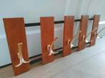 Pastoe wandkapstok vintage kapstok teak coatrack, Huis en Inrichting, Woonaccessoires | Kapstokken, Wandkapstok, Ophalen of Verzenden