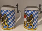 2x Seltmann Weiden Compact Bayern Bierpul met deksel 0,75 L, Antiek en Kunst, Ophalen of Verzenden
