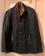 Heren Winterjas Donkerblauw/Bruin Maat M Nieuw, Ophalen of Verzenden, Nieuw, Maat 48/50 (M), Blauw