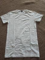 Wit shirt Alan red stretch, maat m, Maat 48/50 (M), Ophalen of Verzenden, Wit, Zo goed als nieuw