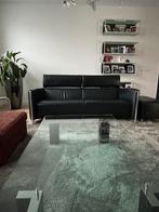 Leolux Goncharov set – 2,5-zits bank, fauteuil en pouf -, Huis en Inrichting, Banken | Bankstellen, Ophalen of Verzenden, Gebruikt