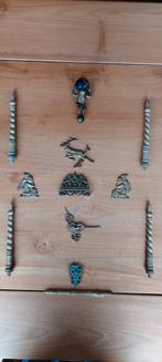 Zaanse klokonderdelen – Atlas figuur, ornamenten, wijzers, Ophalen