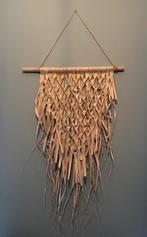 Wanddecoratie gevlochten palmblad, Ophalen, Zo goed als nieuw