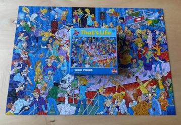 That's Life puzzel | # 371424 | 1000 stukjes beschikbaar voor biedingen