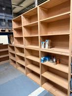 Vol houten (grenen 24 mm) boekenkast p.d. >15 stuks, Ophalen, Zo goed als nieuw, 25 tot 50 cm, 100 tot 150 cm