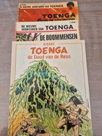 Toenga strips, 3 stuks, Boeken, Meerdere stripboeken, Ophalen of Verzenden, Gelezen