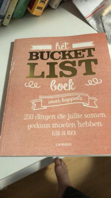 Elise De Rijck - Het Bucketlist boek voor koppels beschikbaar voor biedingen
