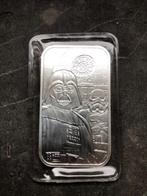 UK Mint - Star Wars - Dark Side - 1 oz silver bar sealed, Ophalen of Verzenden, Zilver
